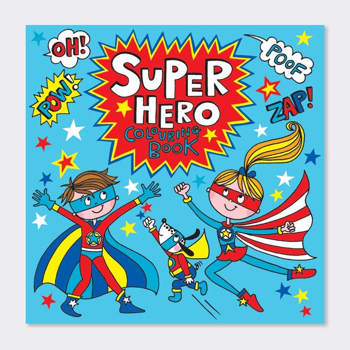 Rachel Ellen - North America - Wholesale Coloring Book - Kids & Baby - Children's Super Hero Colouring Book