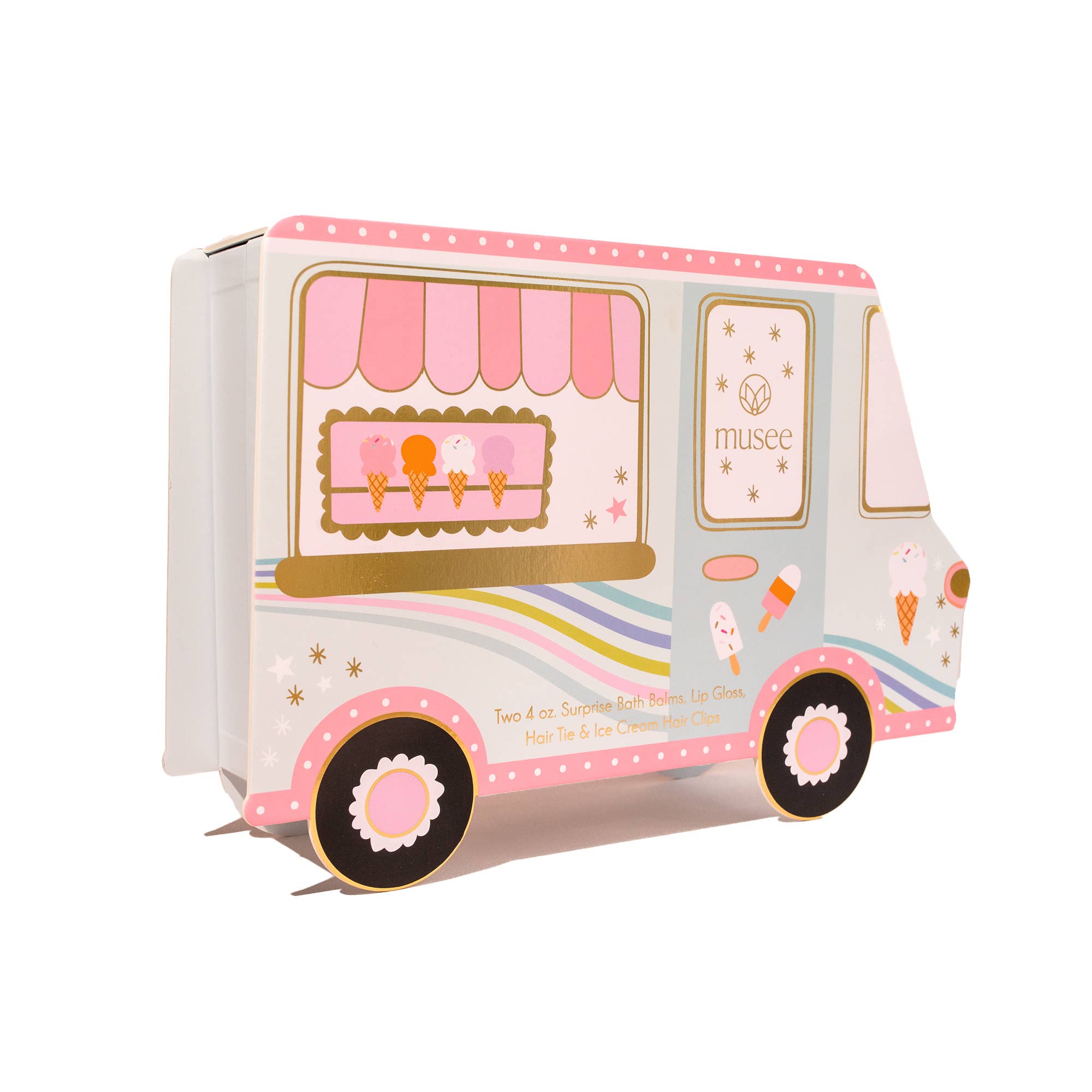 Musee - Wholesale Bath Bomb/Fizz - Ice Cream Truck Bath Balm & Accessory Set1