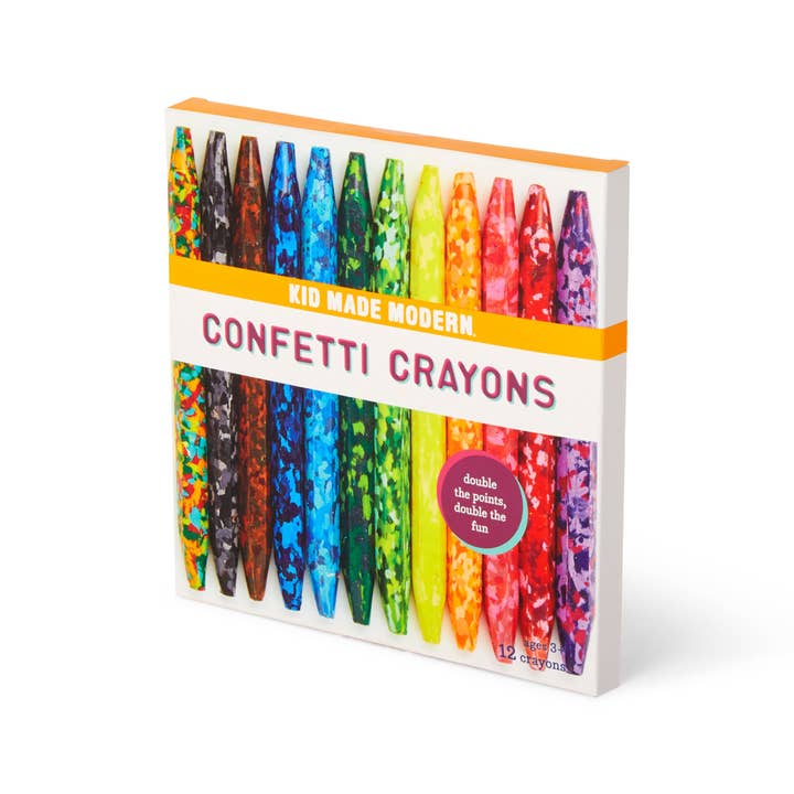 Kid Made Modern - Wholesale Crayons - Kids & Baby - Confetti Crayons