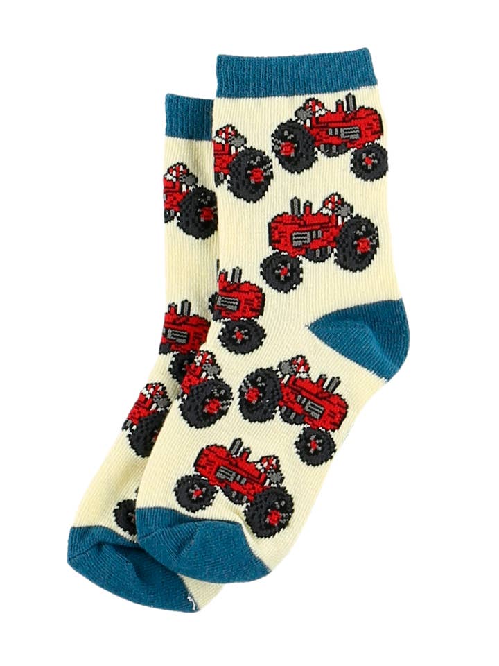 Lazy One - Wholesale Socks - Kids - Tractor Kid Sock