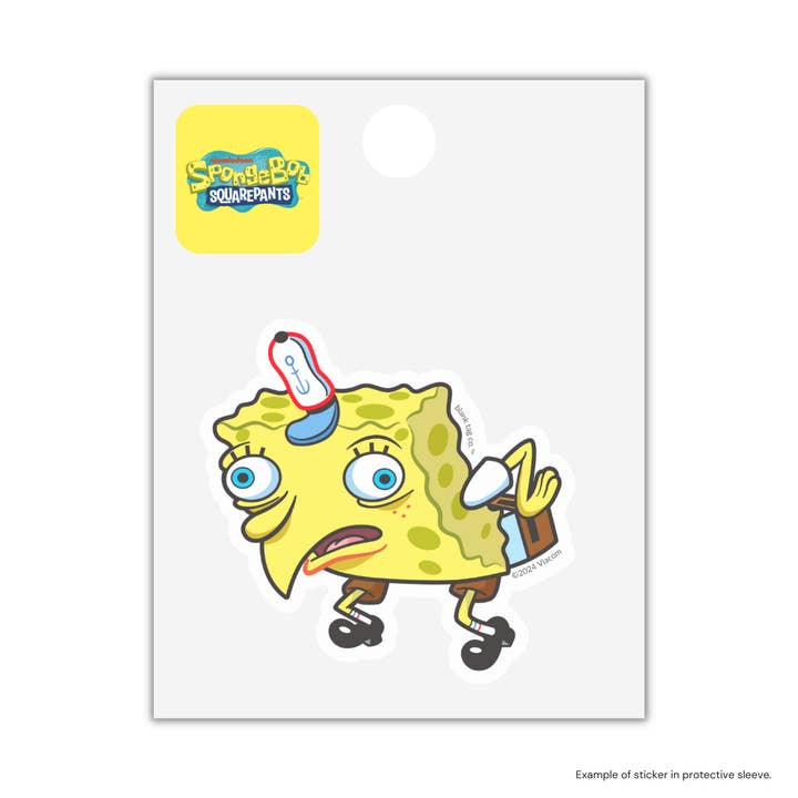Blank Tag Co. Stickers - Wholesale Sticker - The Mocking SpongeBob Meme Sticker