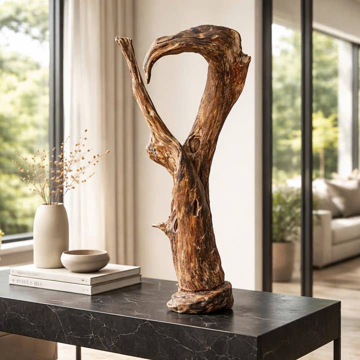 Natural Sculpture , home decor , unique artwork , Gift for wholesale by H-H