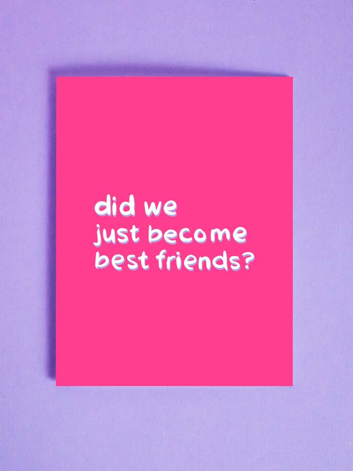 Tarjeta de Mejores Amigos para venta al por mayor de Smitches