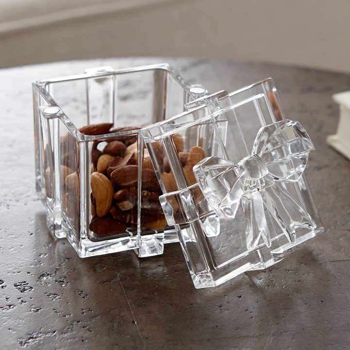 3.5" Ribbon Gift Box for wholesale by Huang Acrylic