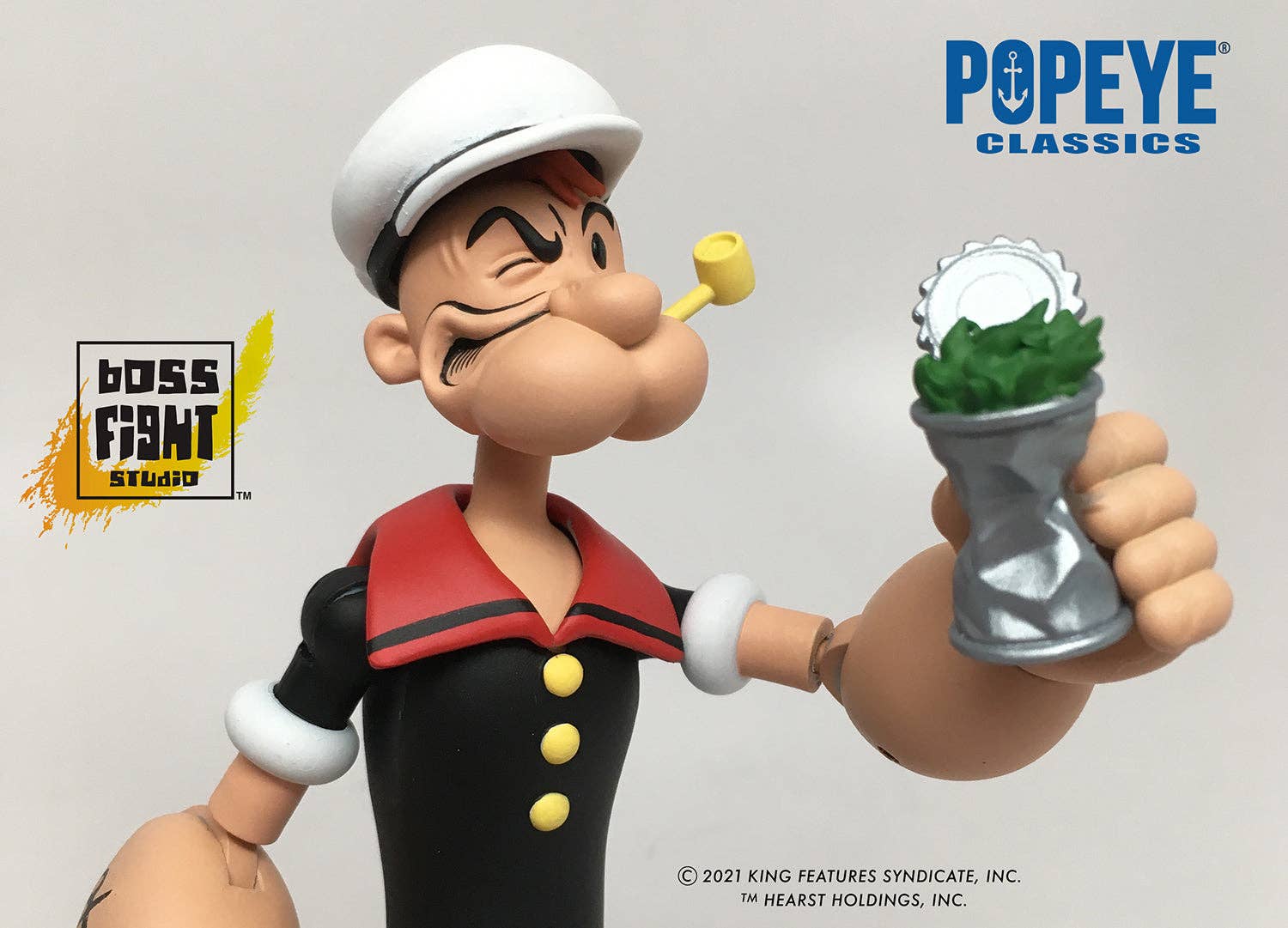 Boss Fight Studio Llc - Wholesale Figurine Toy - Kids - Popeye Classics Action Figure: Popeye the Sailor Man9
