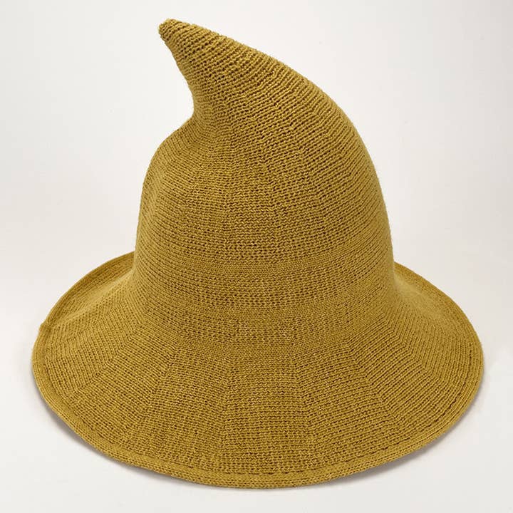 Lily Clothing - Wholesale Fedora - Women's - HALLOWEEN WOOLEN WITCH HAT WITH BIG BRIM