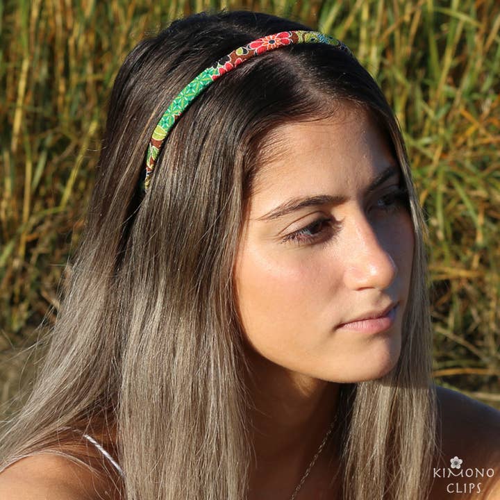 Kimono Clips - Wholesale Fashion Headband - Women's - Narrow Headband