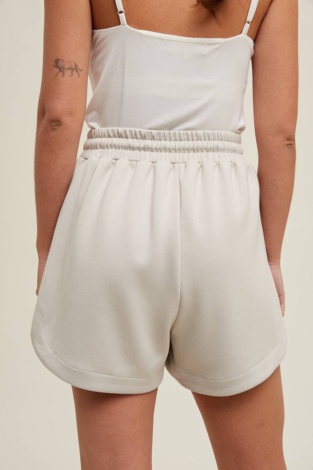 Wishlist Apparel – Calções – Mulher por atacado – CALÇÕES DE MERGULHO COM CORDÃO COM DETALHE LATERAL/WL24-8656B2