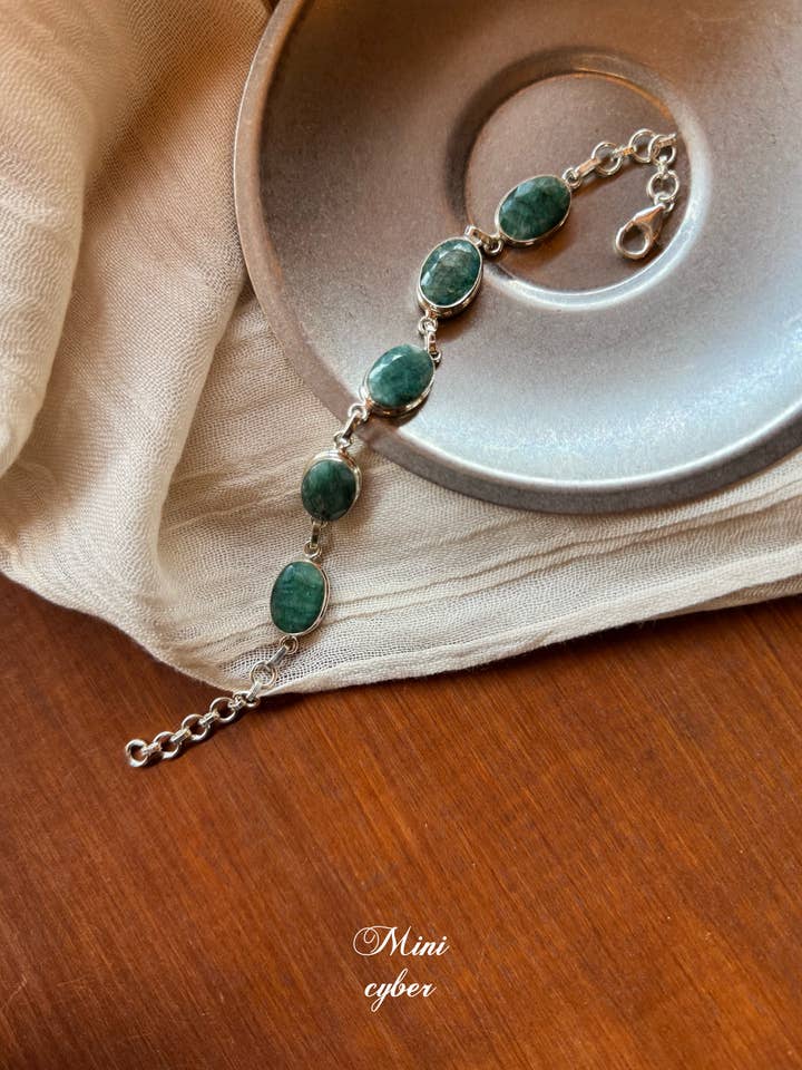 Raw Cabochon Handcraft Bracelet Collection for wholesale by MINICYBER STUDIO