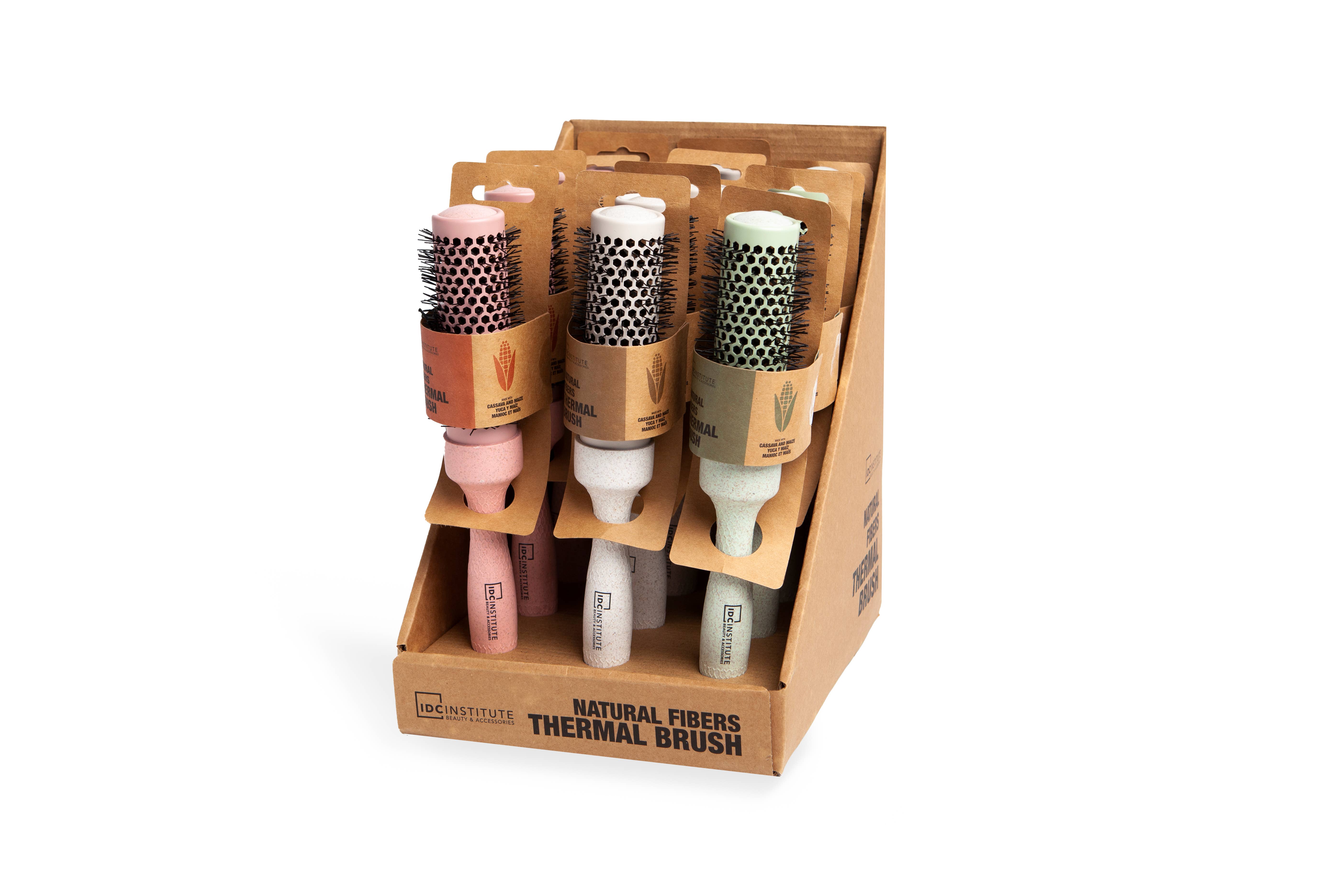 Aquarius Cosmetic SLU – Engroshandel Hårbørste/kam – Idc Institute Natural Fiber termisk børste1