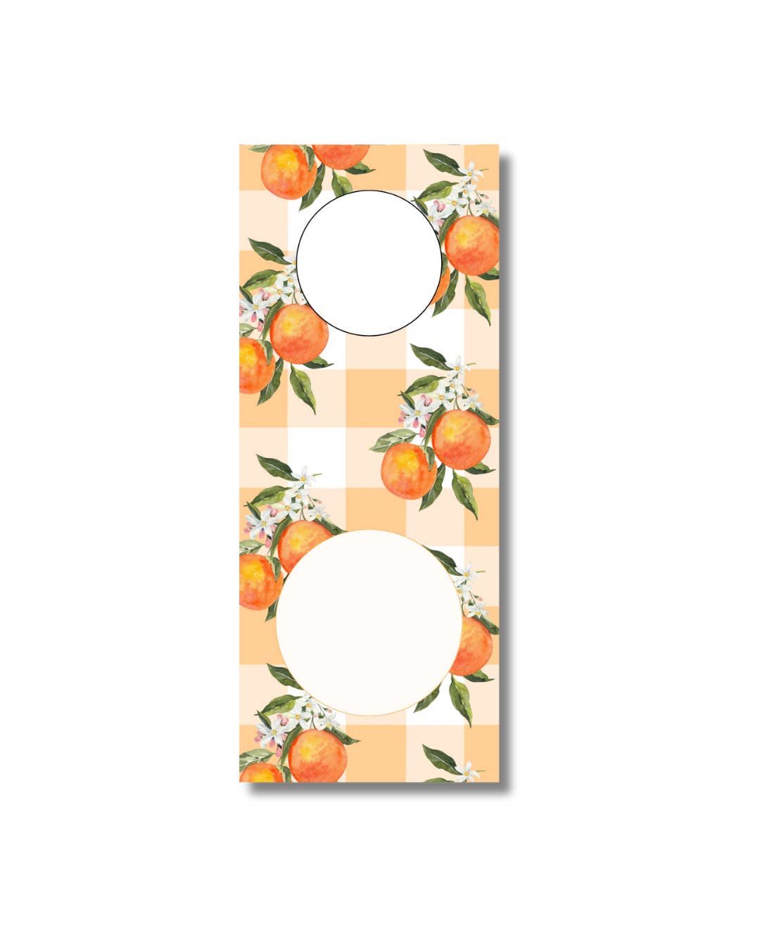 Orange Pop Wine Bottle Gift Tags – Set of 6, Made in the USA for wholesale by Duncan Sister Designs