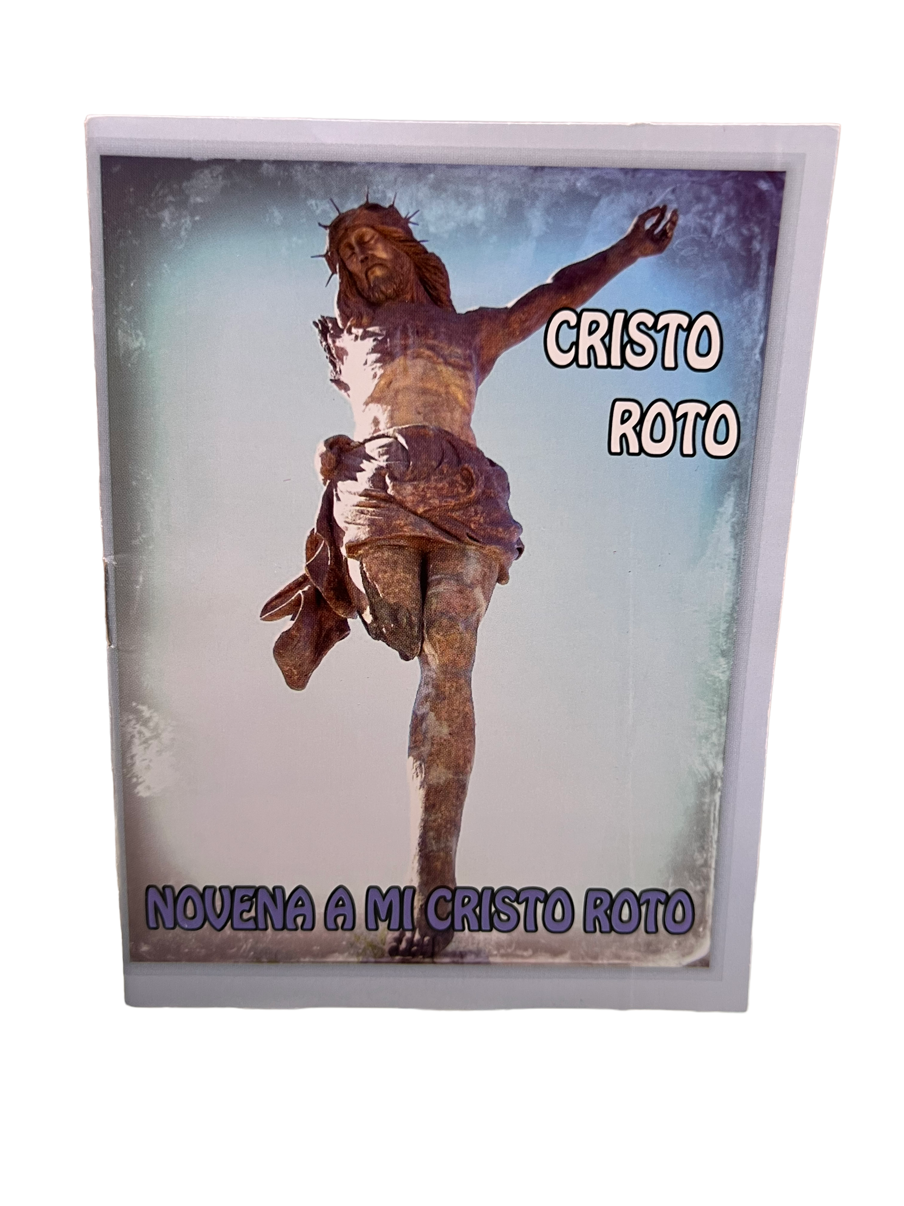 SAN JUDITAS RELIGIOUS ARTICLES – Livro - Adulto por atacado – Novena ao Meu Cristo Partido0