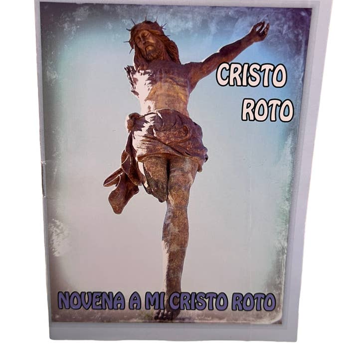 SAN JUDITAS RELIGIOUS ARTICLES - Wholesale Book - Adult - NOVENA A MI CRISTO ROTO0