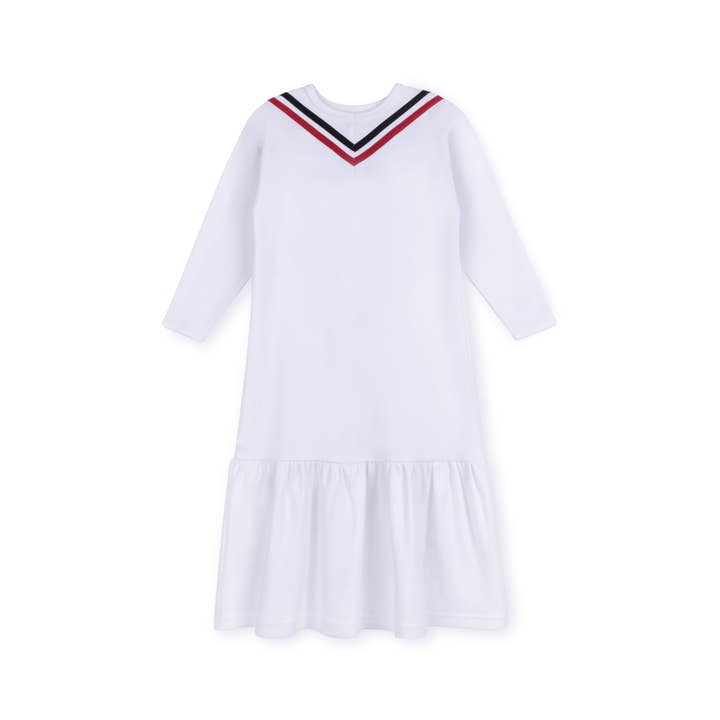 Langärmliges Kleid mit Sternmotiv für den Großhandel von Joropo