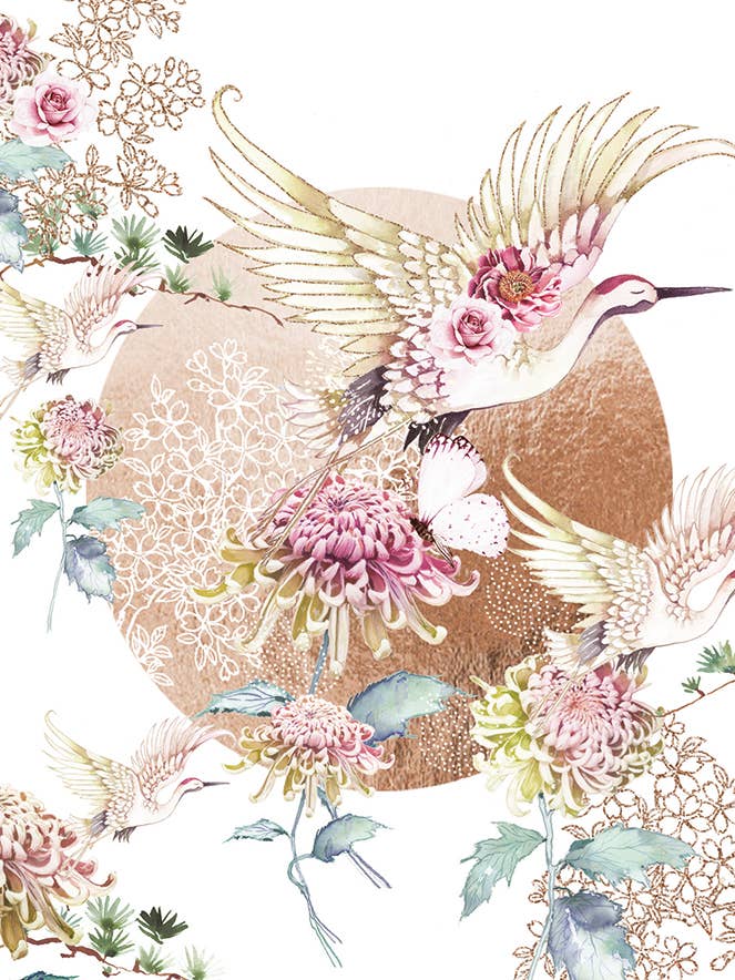 PIZAZZ LIMITED EDITION LPZL68 HERON/MOON for wholesale by Nigel Quiney Publications Ltd