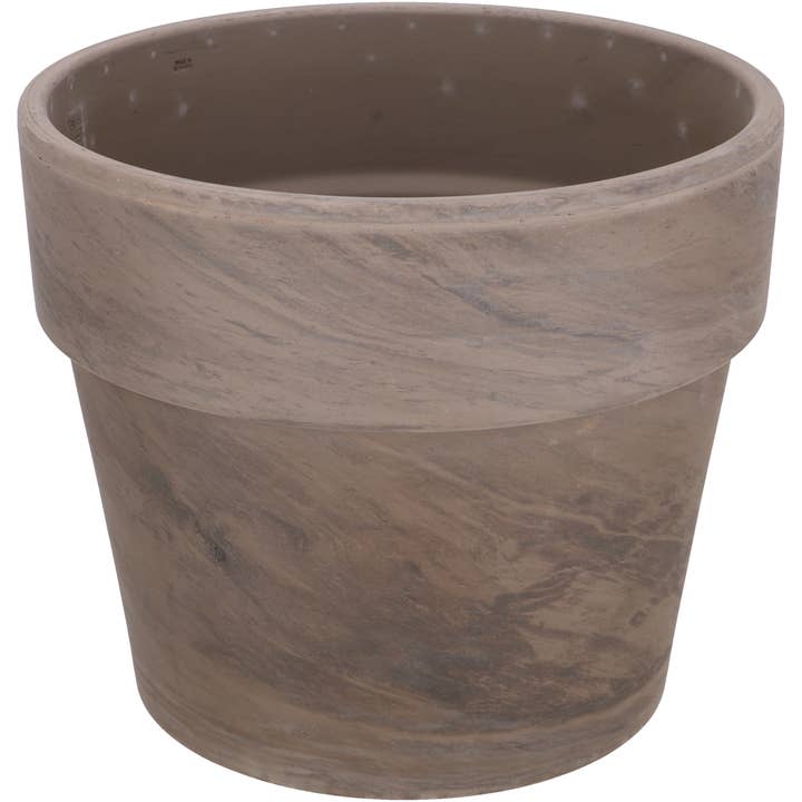 Plant Pot Calima, With Hole, D29cm, H25cm, Brown for wholesale by Vosteen
