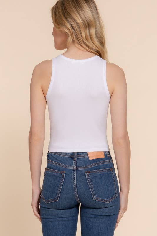 Active Basic | Active USA - Wholesale Tank Top - Women's - V-shape Scoop Neck Rayon Rib Tank Top25