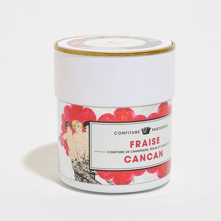 Confiture Parisienne - Wholesale Jam/Jelly - Fraise Cancan x Moulin Rouge - Jam - 250g1