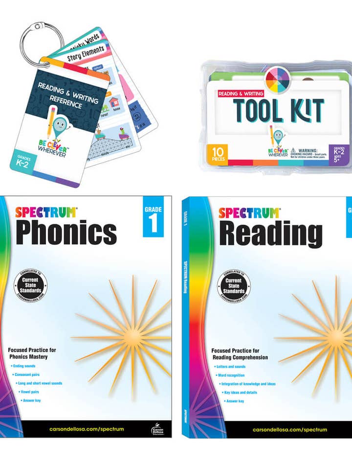 Literacy Student Bundle Grade 1 for wholesale by Carson Dellosa Education