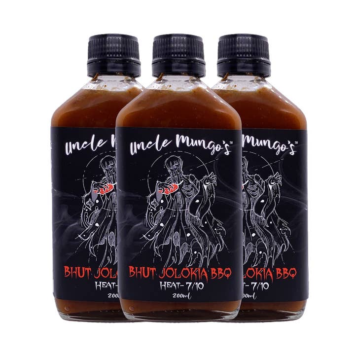 Bhut Jolokia BBQ for wholesale by Uncle Mungo's