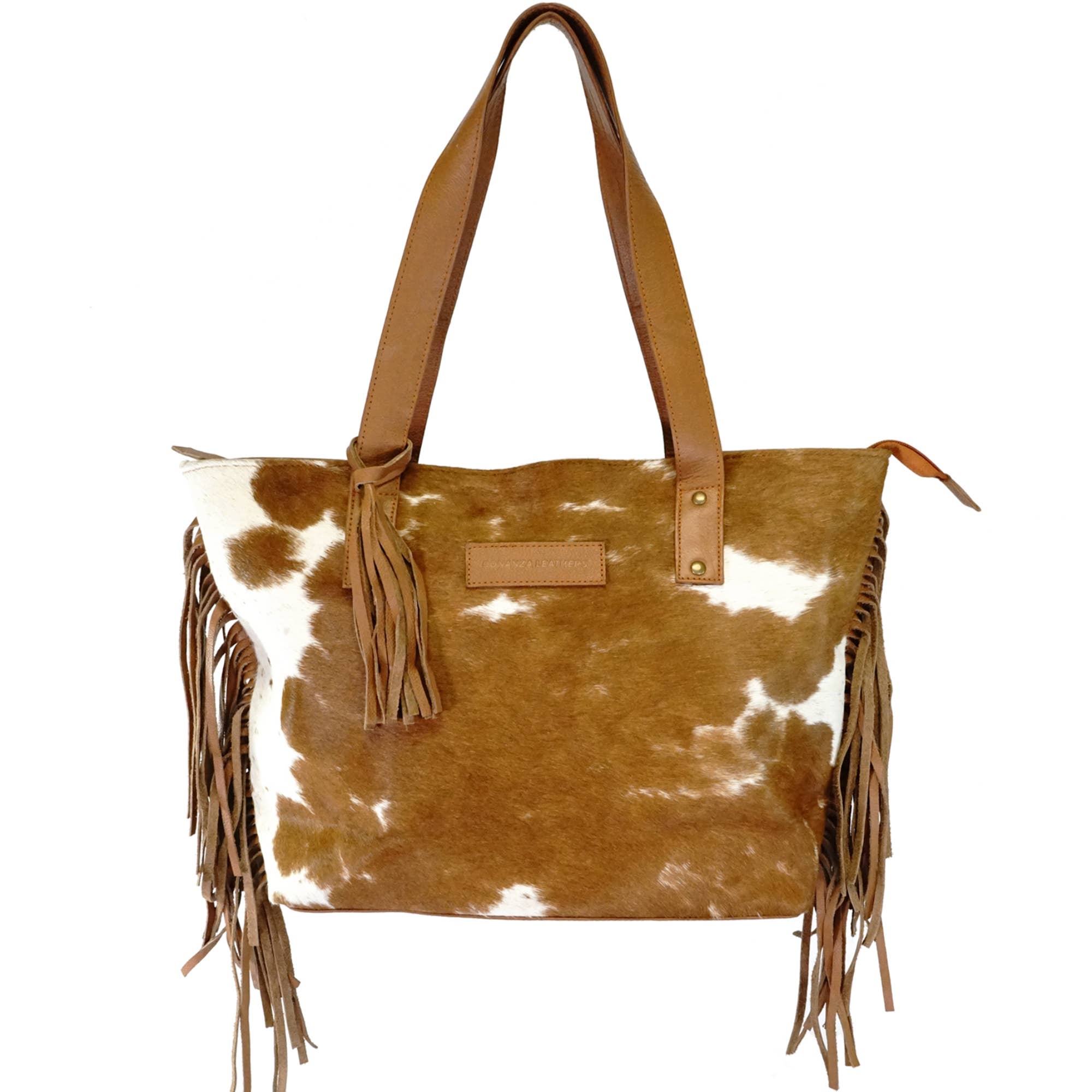 Rodeo - Wholesale Tote bag – Women's - Women cowhide bag with fringes  H505C0