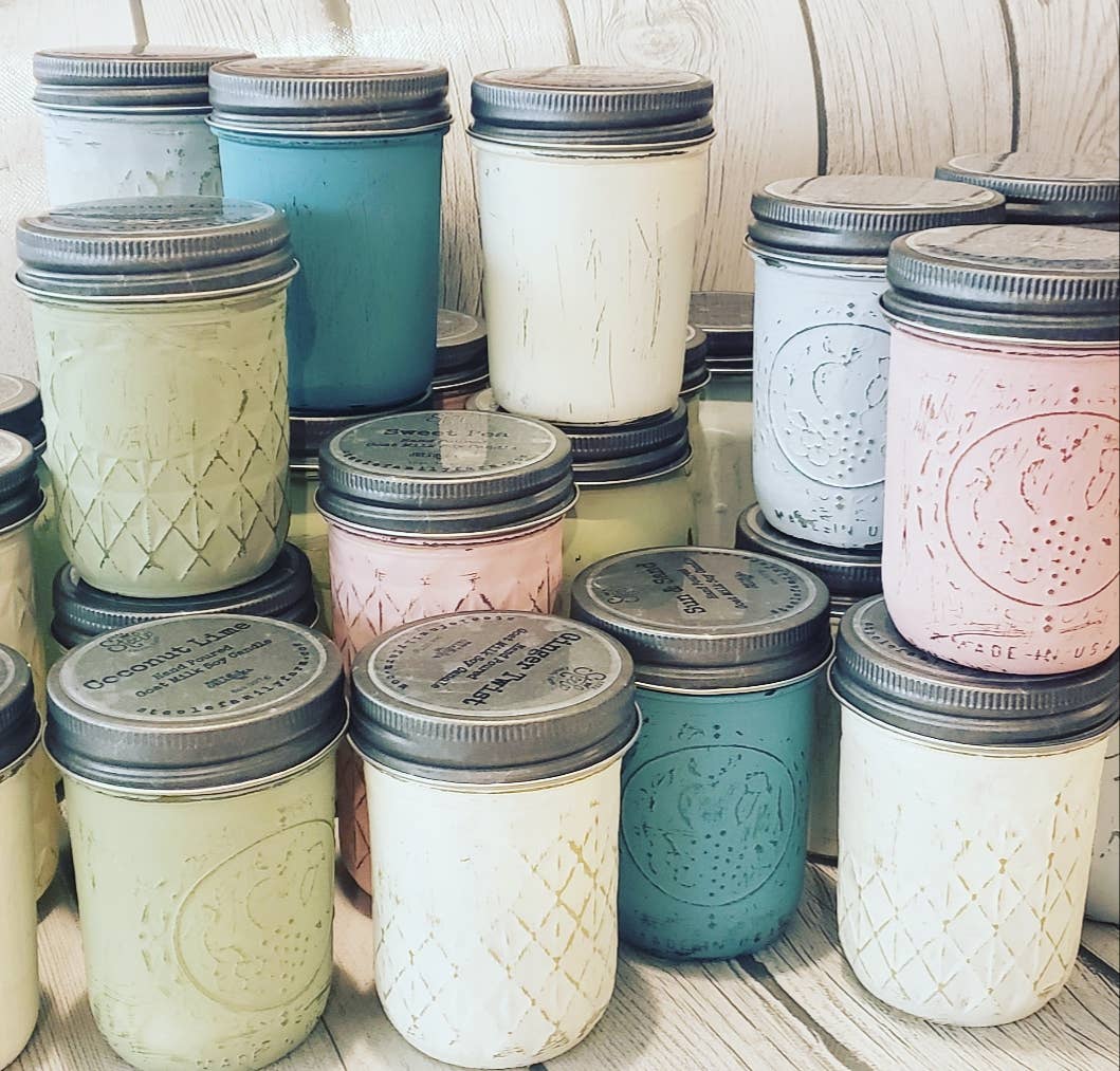 Steele Family Farm - Wholesale Jar/Filled Candle - Farmhouse Candles- Rustic10