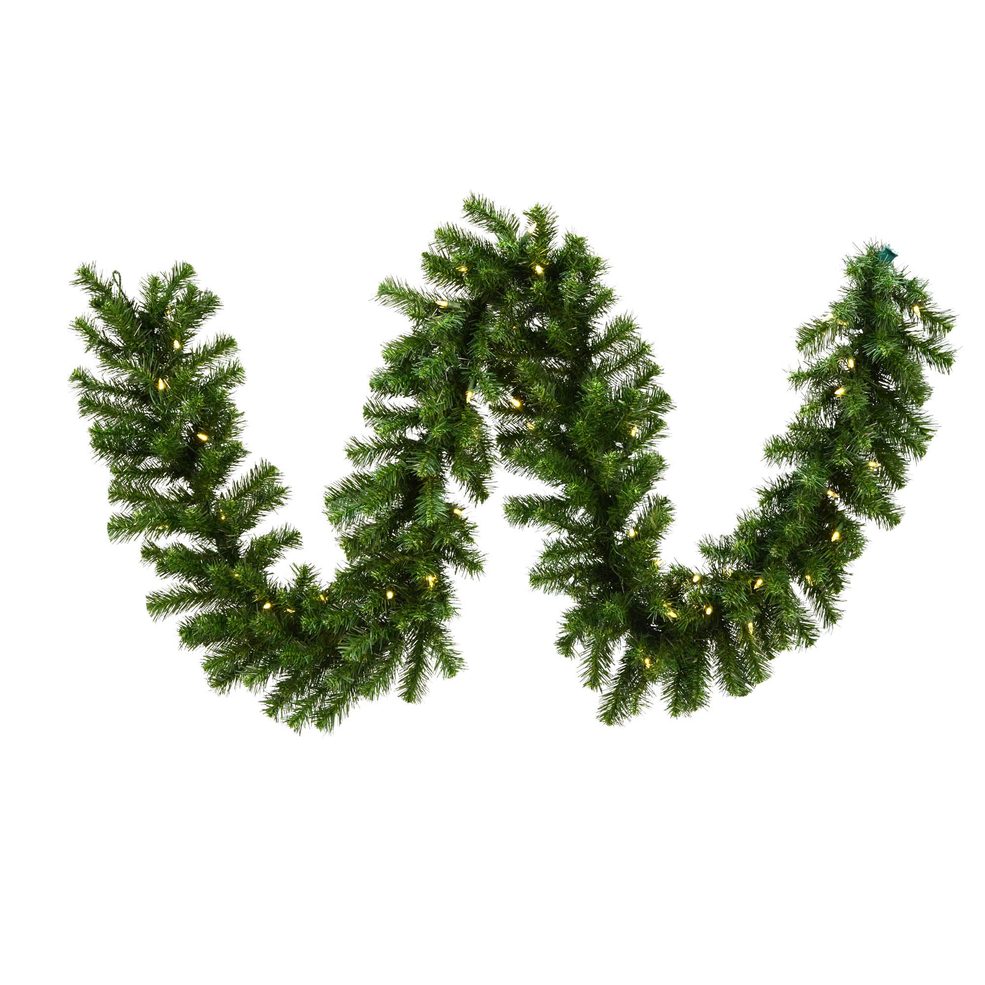 Vert Guirlande à DEL en sapin de Douglas Vickerman, 9 pi x 12 po, 50WW en vente sur Faire0