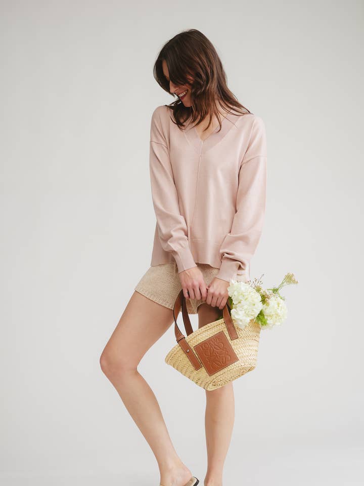 Adel Sweater Top for wholesale by FLAT WHITE