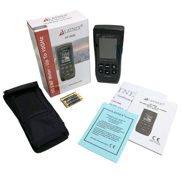 EMR Shielding Solutions Inc. - Wholesale Small/Handheld Appliance - AF-5000 Multifield 5G EMF Meter1