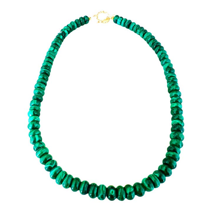 Malachite Necklace for wholesale by Sissy Yates Designs