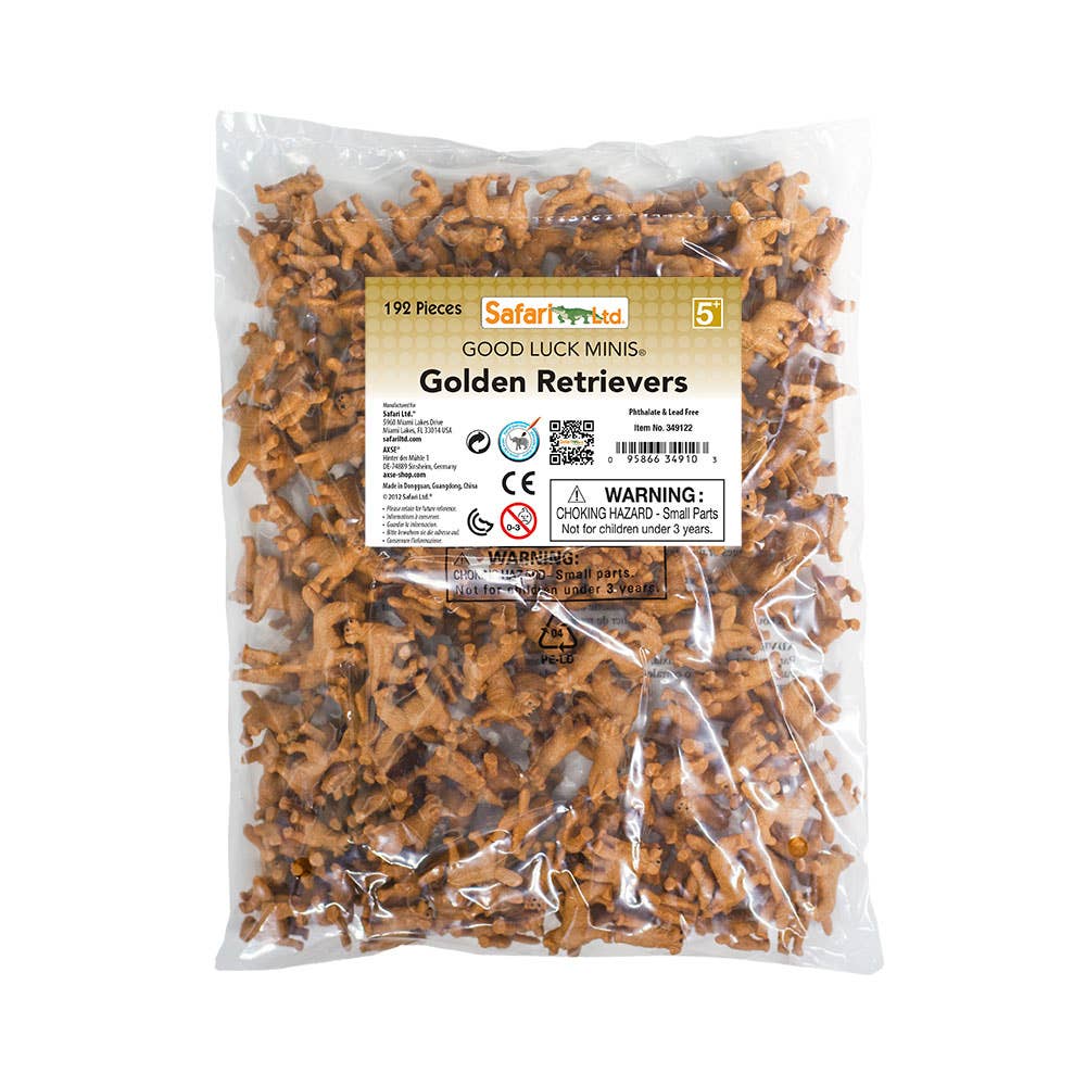 Safari Ltd. - Wholesale Decorative Figurine - Golden Retrievers Good Luck Minis Figurine Toy3