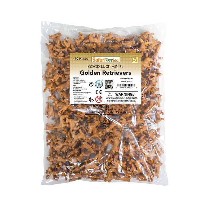 Safari Ltd. - Wholesale Decorative Figurine - Golden Retrievers Good Luck Minis Figurine Toy3