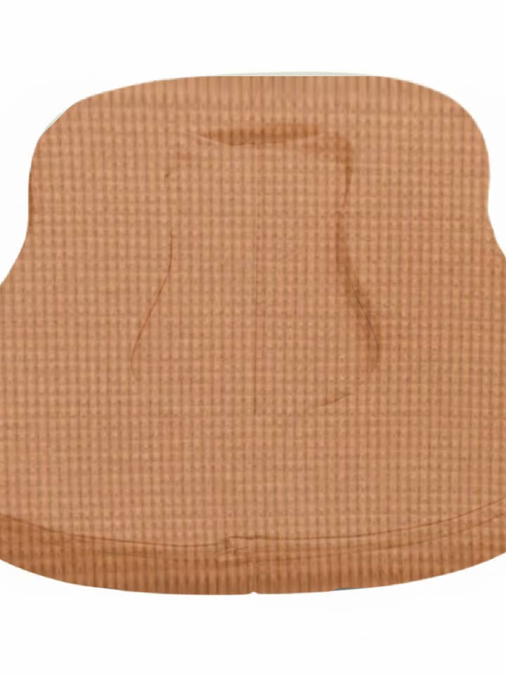 Housse Courbe de Chaise Longue Caramel Brun Gaufre pour la vente par Little Mae and Co