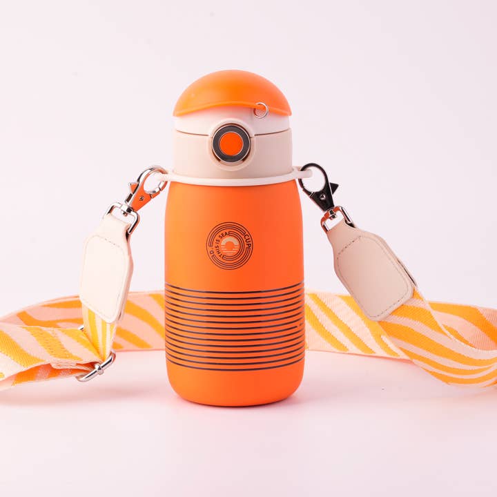 Coco Hat Stripe Cup - Stylish and Insulated for All Ages for wholesale by Cocosmile