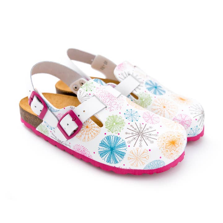 Haikon Hada (Calzame, Alster Komfort, Timoni) - Wholesale Clogs - Women's - Bio Fantasy clogs for work or at home