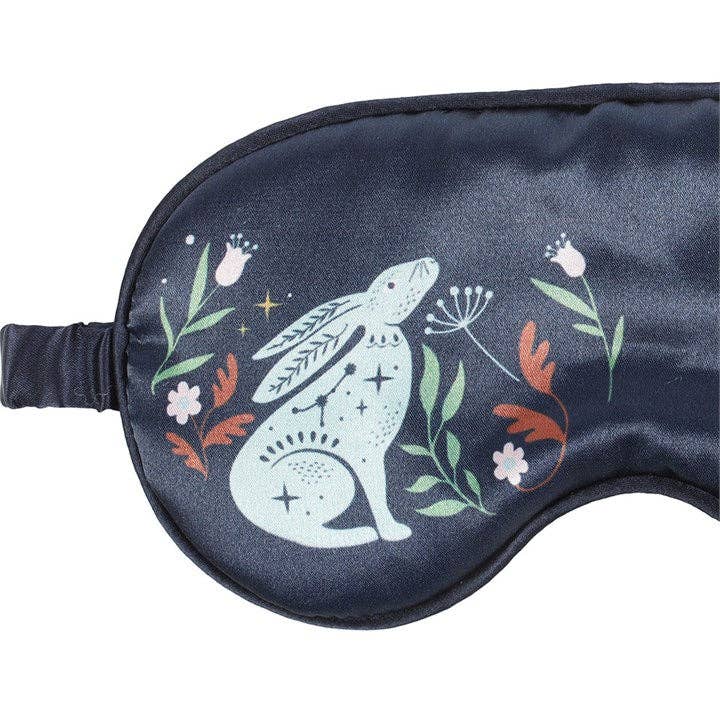 Something Different Wholesale - Wholesale Sleep/Eye Mask - Mystical Midnight Hare Satin Sleep Mask