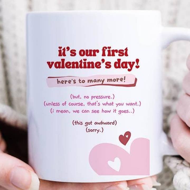 Funny Valentine Mug - First Valentine's Day Mug Love Mug for wholesale by VenusArtsShop
