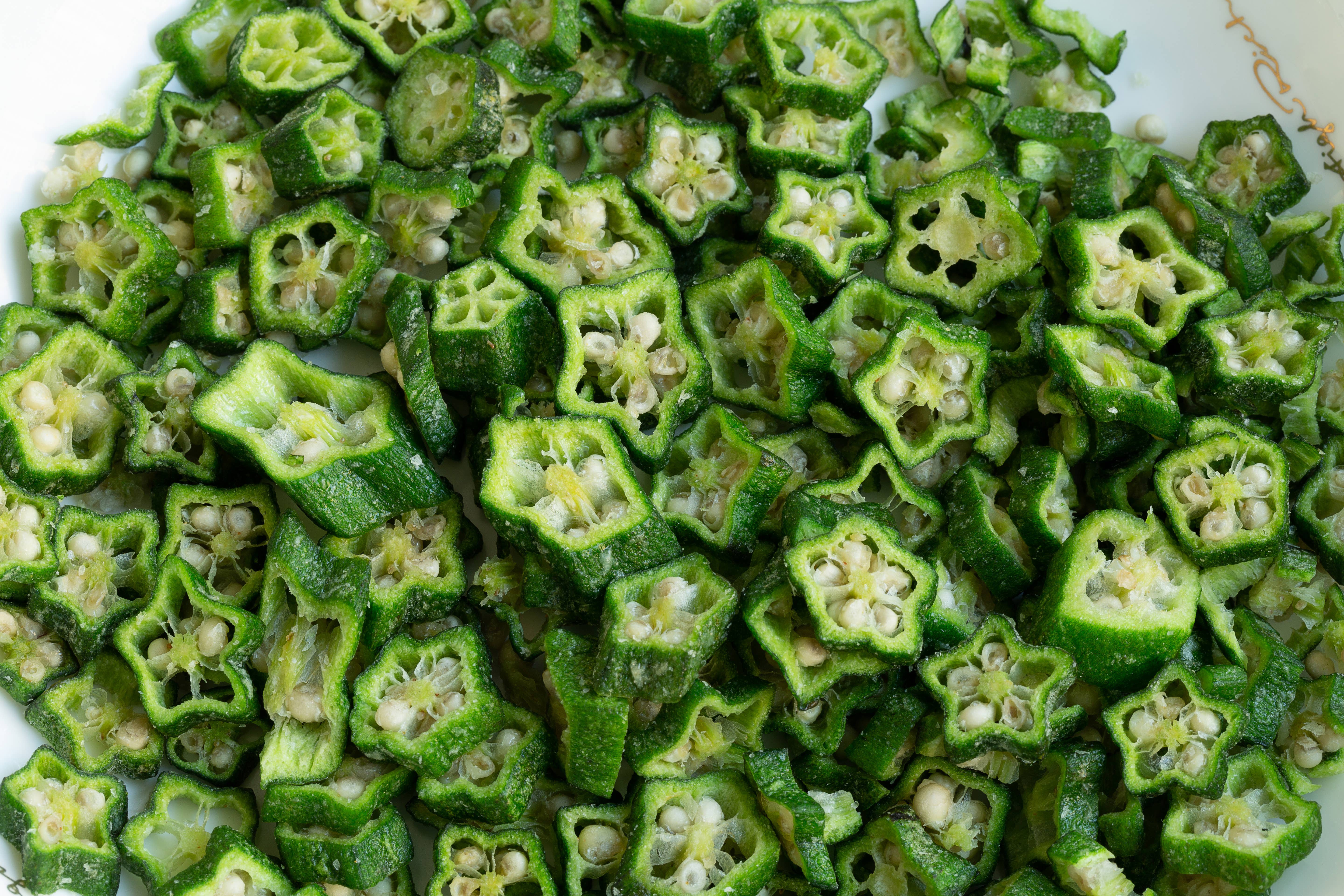 TerraLand – wholesale Dried/dehydrated vegetables – Terraland Okra (Sea Salt)  8*2.0oz (56.7g)3