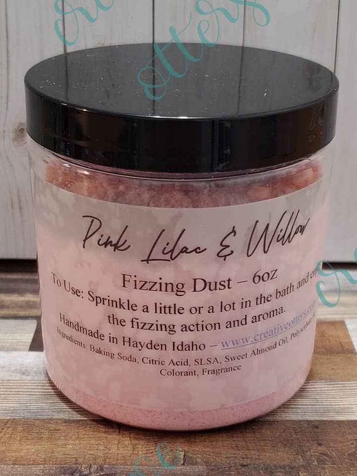 Pink Lilac and Willow Fizzy Dust for wholesale by Creative Otters