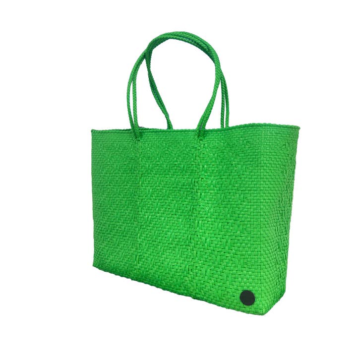 Grand cabas vert vif pour la vente par Brisla