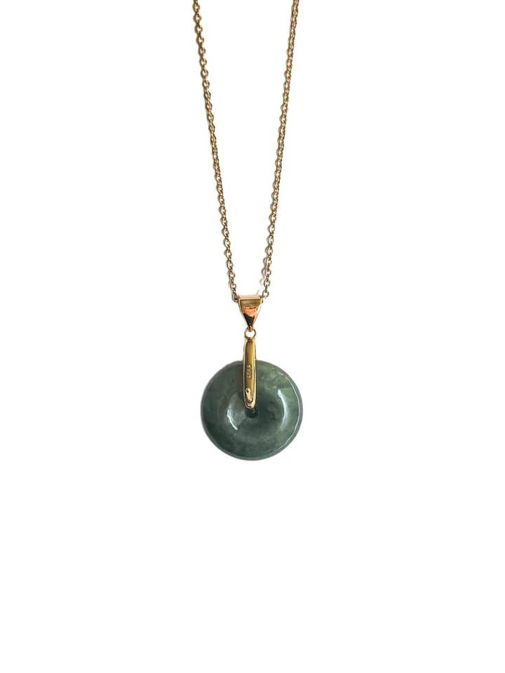 Knop — Jade Hanger Ketting voor wholesale door seree