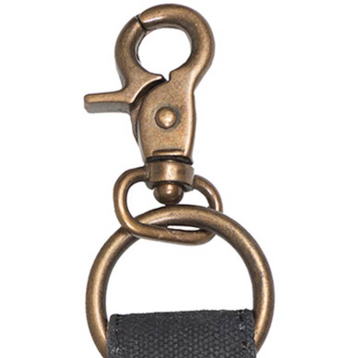 Mona B. - Vente Porte-clés – femme - Porte-clés Live Love Wander en toile recyclée pour femme3