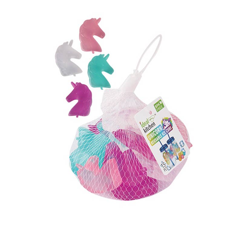 Deluxe Import Trading - Wholesale Ice Tray/Mold - Ideal Kitchen Reusable Ice Cube 15PK Unicorn0