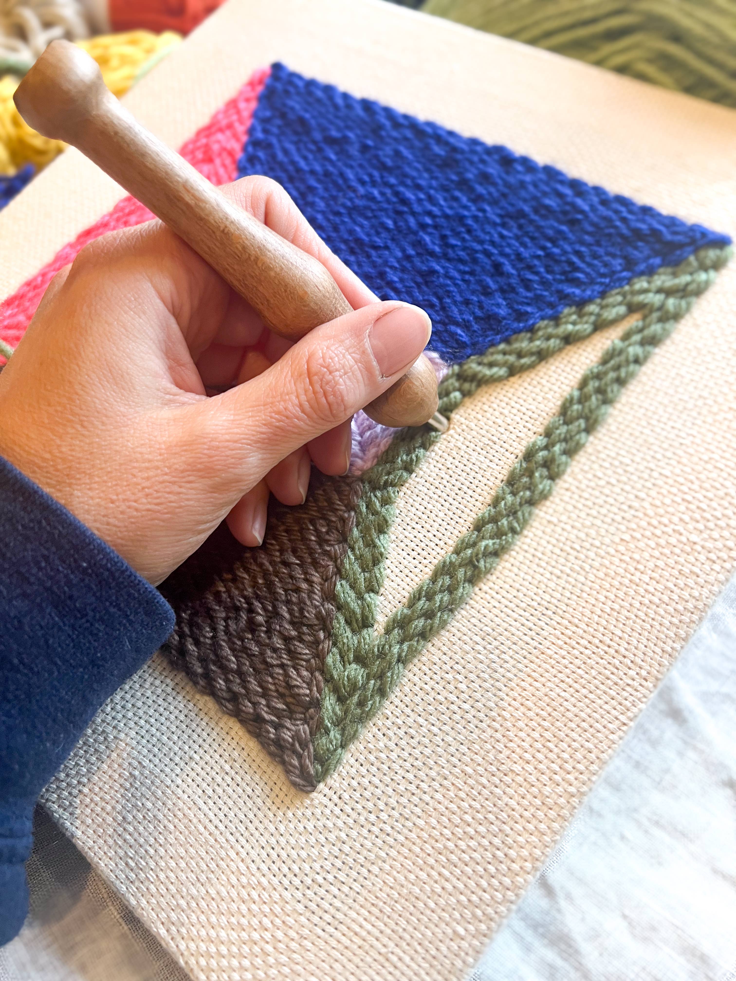 Both Hands Crafts - Wholesale DIY Craft Kit - "Portal" - Beginner Punch Needle Kit - Wall Art 4