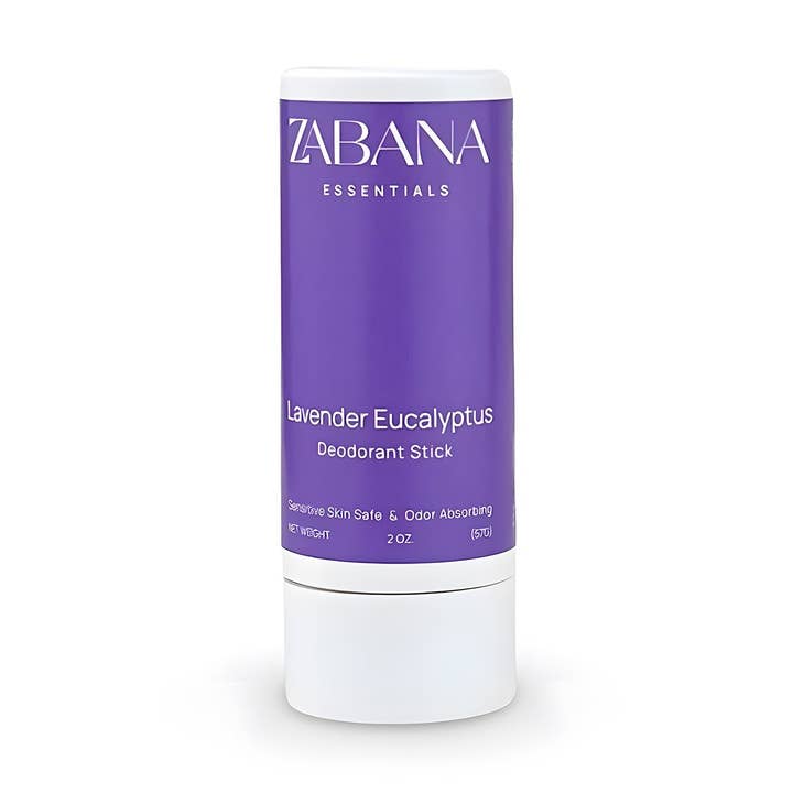 Deodorant Stick Lavender Eucalyptus for wholesale by Zabana Essentials