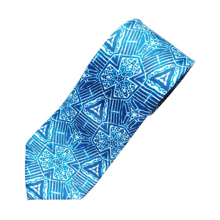 Dinsi Okondor Silk Necktie - Njinsop design for wholesale by Dinsi Okondor