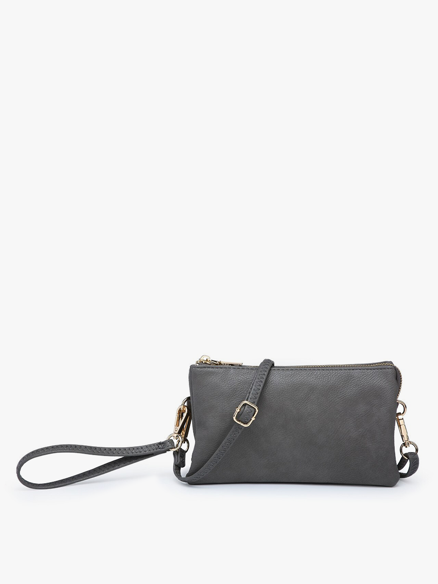 Jen & Co. - Wholesale Crossbody Bag - Women's - M013 Riley Monogrammable 3 Compartment Crossbody/Wristlet12