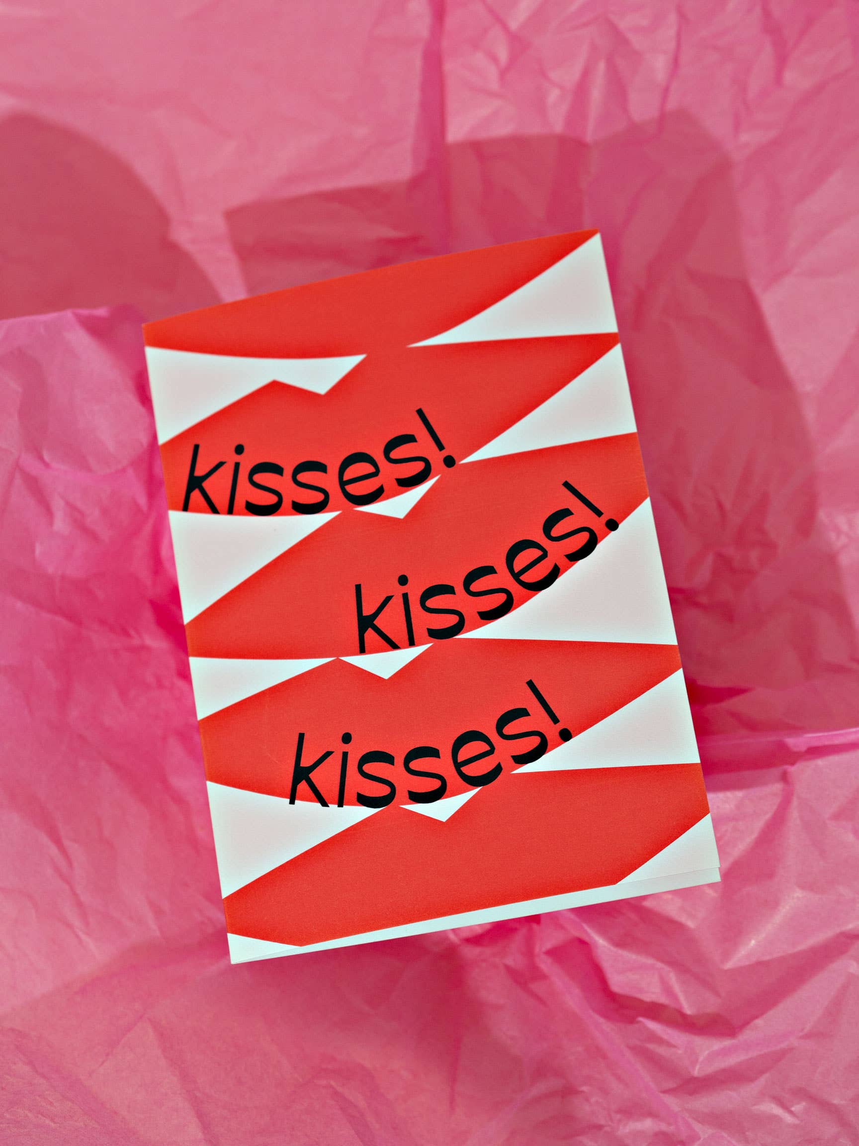 Good Thanks Paper - Wholesale Love Card - Lips Kisses Love Card4