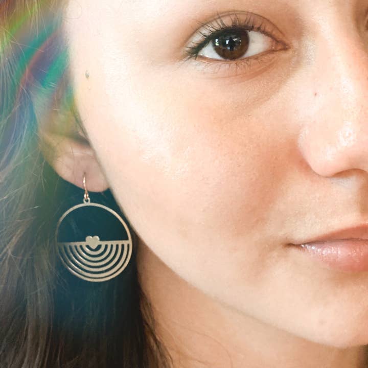 Mind's Eye Design - Wholesale Dangle Earrings - Radiate Love Earrings