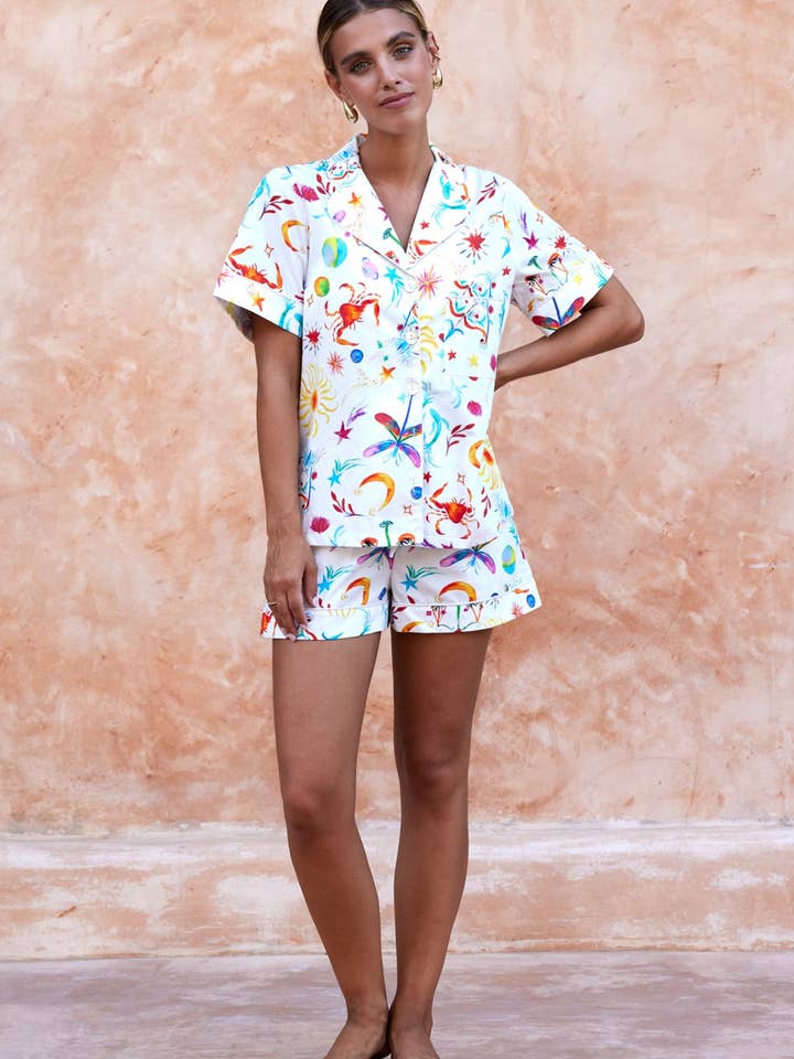 Celestial Short Set for wholesale by The Night Store